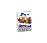 Bimanán BeSlim Barritas Sustitutivas Chocolate Negro con Naranja 10 uds