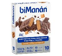 biManán Barritas Toffee Caramelo 10 uds