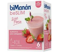 Bimanán Be Slim Batido Fresa 6 Sobres