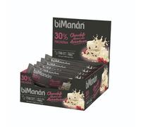 biManán beFIT Barrita Proteína Chocolate Blanco con Arándanos, Para Tonificar Tu Masa Muscular - Expositor 20 unidades