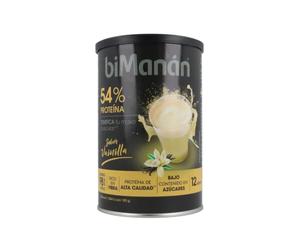 biManán - beFIT Batido Sabor Vainilla, Bebida de Proteína para Tonificar tu Masa Muscular en Polvo, con Fibra, Vitaminas y Minerales, Sin Aceite de Palma ni Azúcares Añadidos - 18 Batidos, 540 g
