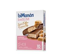 Bimanán BESLIM Barritas sustitutivas Chocolate Fondant y Toffee – Caja 10 uds