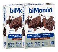 Bimanán Beslim Chocolate Fondant Duplo 10+10 uds