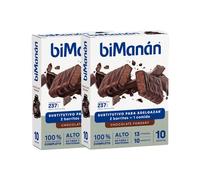 Bimanán BeSlim Chocolate Fondant Duplo 10+10uds