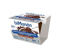 biManán - beSLIM Copa de Chocolate, Crema Sustitutiva de Comidas, Baja en Calorías, Ayudan a Controlar el Peso, con Proteínas, Vitaminas y Minerales, Sin Gluten - 210 g