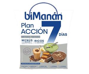 BiManán beSLIM - Plan de Acción 7 Días que Incluye Batidos, Barritas, Cremas y Coctelera de Regalo - 951g