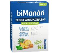 BiManán Detox Quemagrasas Tropical 14 Sticks
