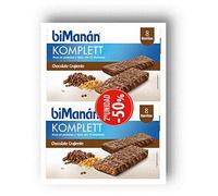 Bimanan Komplet barritas Chocolate crujiente 8 barritas, 2ª unidad al 50%
