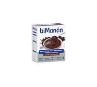 biManán - Natillas de Chocolate, Crema Sustitutiva de Comidas para Adelgazar, Bajas en Calorías, Ayudan a Perder y Controlar el Peso, con Proteínas, Vitaminas y Minerales - 6 x 50 g: 300 g
