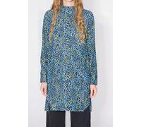 Bimba y Lola Blue Leopard Print Flowy Blouse Talla: L | Blusas Outlet | Mujer | Azul