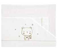 Bimbi Pirulos Tript.Sab.100% Alg.Cuna 003 Os.Polar 151 10 - Sábanas, unisex