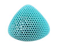 BIMEI Insertos de silicona para mejorar la prótesis mamaria para mastectomía, con bolsillos, para mujer, impermeable, transpirable, 1 pieza triangular, azul, 7