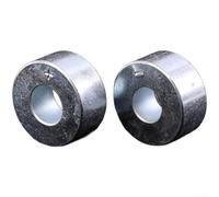 Bimetal para batería, kit de reparación de terminales, positivo y negativo, par para conexión de poste de coche, contactos eléctricos seguros, para baterías estándar y secas, plateado