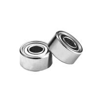 Bimetal Seal Shield Micro rodamiento rígido de bolas 10 Uds MR52ZZ 2 * 5 * 2,5mm rodamientos en miniatura rodamientos de bolas blindados de Metal