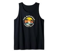 Bimini Beach Bahamas Vacation Caribbean Tropical Summer Camiseta sin Mangas