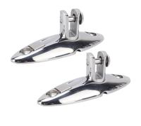 Bimini Bisagra Bimini de acero inoxidable 316 para barcos Bimini Top Hardware Bisagra de cubierta para yates, pontones, barcos, RV, montaje de grado marino con espejo pulido e