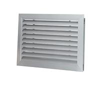 bimiti Rejilla de Ventilación de Aire para Puerta 500 x 300mm Ventilación de Puerta Cubierta de Ventilación de Dos Lados, Rejilla de Ventilación de Puerta de Pared de Aluminio Cubiertas de Ventilación
