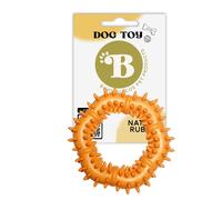 BIMORDISCOS Dental Ring Aro Mordedor de Goma Natural para Perros