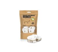 BIMORDISCOS Morro de Cerdo para Perros | Puffed | Snacks | Naturales, Sin Aditivos ni Conservantes | Premios | Ideal para Mascotas de Todos los Tamaños (50g)
