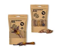 BIMORDISCOS Pack Ahorro de Pavo para Perros - Snacks para Perros - Alto% de Proteína - Premios Naturales de Pavo para Todas Las Edades y Tamaños
