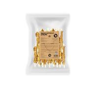 BIMORDISCOS Palitos de Piel de Ternera Enrollados con Pollo Deshidratado | Snacks | Naturales, Sin Aditivos ni Conservantes | Premios | Perros Todos los Tamaños (60 uds.)