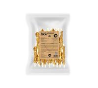 BIMORDISCOS Palitos de Piel de Ternera Enrollados con Pollo Deshidratado | Snacks para Perros | Naturales, Sin Aditivos ni Conservantes | Premios para Perros | Todos los Tamaños (15 uds.)