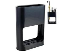 Bin de almacenamiento paraguas: soporte de paraguas independiente, cesta de almacenamiento delgado, estante de entrada decorativa | Soporte impermeable duradero con tapa abierta y base estable para sa