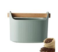 Bin volcado de - 1300 ml de depreso no deslizante | Café negro extraíble KN0CK Box | Container de Buckett Knock para uso diario de la familia y cafés pequeños