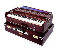 2018 Original BINA PRO-GRADE INDIAN PORTABLE 9-STOPPER TEAK HARMONIUM + BAG