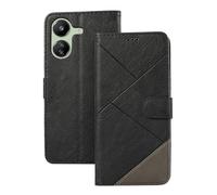 binandteam Funda Xiaomi Redmi 13C 4G (6.74"), Carcasa Xiaomi Redmi 13C 4G Funda, Ranura Tarjeta Tapa Cover, Antigolpes Wallet Case - Negro