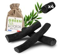 BINCHOTAN de KISHU X4 (160 g) Charbon Actif Purificateur eau robinet Filtre naturel bio pour Carafe Bouteille Fontaine à eau Gourde