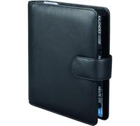 bind - T 5 - personal organizer A5 with calender, leather, black