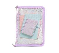 Binder Cover | A5 Waterproof Loose Leaf Notebook | Refillable Paper Folder for Cards Receipts Tickets Small Accessories Students Teachers Project Managers Student Office