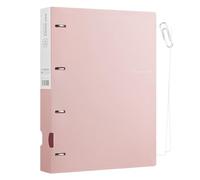 Binder Pocket - Waterproof Filing Sleeves, Transparent Leaf Page Organizers with Side Loading Slits, Multi Hole Punched Stationery Gear, Ideal for Portfolios Presentations Home Filing