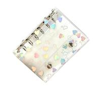 Binder Shell - Transparente Refillable Universal PVC Notebook Binder Planner Cover, Protector Organizer Case For Journals Schedules And Note Taking, Clear Reutilizable Binders Cover For Everyday