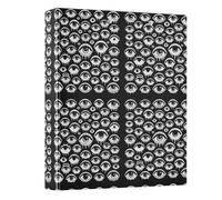 Binders - Juego de 3 anillos de 3,8 cm, diseño de ojos extraños