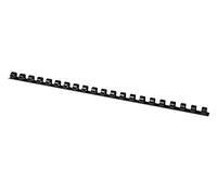 Binding Combs Office Products A4 10mm (65 Sheets) 100 Pcs Black/Presentation/Type-21 Rings/Kind-Spiral/Material-Plastic/Colour-Black/Format-A4 / Size-10mm