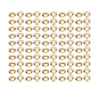 Binding Rivet Screws Leather Rivet Arc Head Book Binding Posts Nail Rivet and Slotted Studs Round Design Multifunctional Brass Material for DIY Leather Crafts Repairing Decorating (10x5mm/0,39x0,20