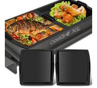Bindokun 2 piezas de divisores para hornear compatibles con Tefal OptiGrill XL, Elite XL, Plus + XL, Elite Plus XL - Bandeja de silicona para hornear accesorios para freír, hornear, asar y hornear