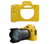 Bindpo Funda de Silicona de cámara para A72 A7R2 A7S2 A7II A7RII A7SII, Carcasa Protectora de Carcasa de Goma Suave(Amarillo)