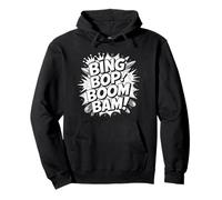 Bing Bop Boom Boom Meme Reacción Graciosa Dicho Sudadera con Capucha