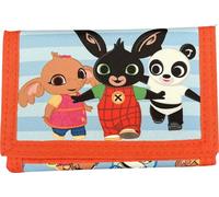Bing Bunny & Friends - Cartera para niños con compartimento para monedas con cremallera y ranuras para tarjetas y notas, multicolor, 13 X 9 X .7cm, Moderno
