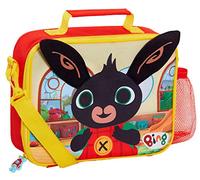 Bing Bunny - Lonchera térmica con orejas 3D para niños, niñas, guardería, escuela, lonchera con correa desmontable