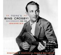 Bing Crosby Here's Bing Crosby: Radio Broadcasts 1938 - (CD) (Importación USA)