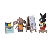 Bing Pintura Figure Play Pack. Construye el Mundo Figuras Posables y Accesorios de Juego de Pintura. Compatibilidad Range Playset.