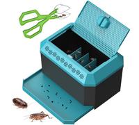 Bing & Sto Live Feeder Container Kit para cucarachas, grillos y reptiles Dubia, caja de sujeción segura y pinzas incluidas, ideal para propietarios de reptiles y aficionados