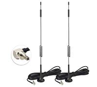 Bingfu 4G LTE Antena CRC9 Macho Con Adaptador 7dBi Base Magnética y Cable de Extensión 3 Metros para Huawei Router Homematic Mobile WiFi 3G/2G Hotspots