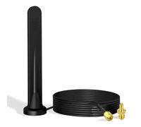 Bingfu Antena 4G LTE 5dBi SMA TS9 Omni Externa con Base Magnética
