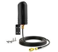 Bingfu Antena 4G LTE 5G Exteriores Omnidireccional 698-5925 MHz SMA Macho,7dBi Montaje en Pared con Cable RG58 3m Resistente al Agua IP67 para Router, Gateway, Dispositivo IoT y Cámara de Vigilancia