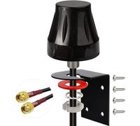 Bingfu Antena 4G LTE Exteriores SMA Macho MIMO Montaje Soporte Fijo Pared Antena Impermeable para 4G Router CPE Inalámbrico Hotspot Celular IoT Gateway Terminal Industrial Servidor Cámara Seguridad